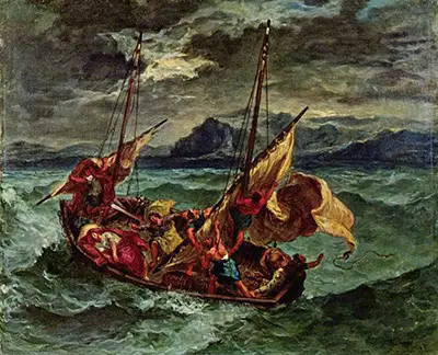 Christ on the Sea of Galilee Eugene Delacroix